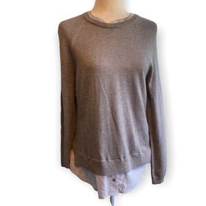 Joie Womens Gray Pullover Sweater SZ S NWT